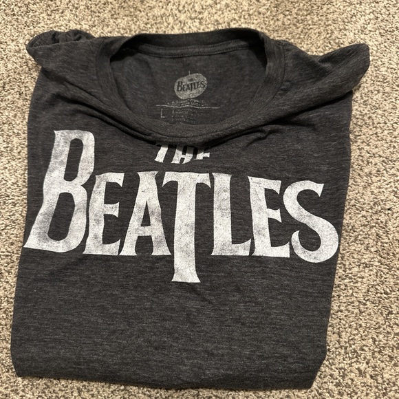 The Beatles Gray T-Shirt large - Picture 3 of 6